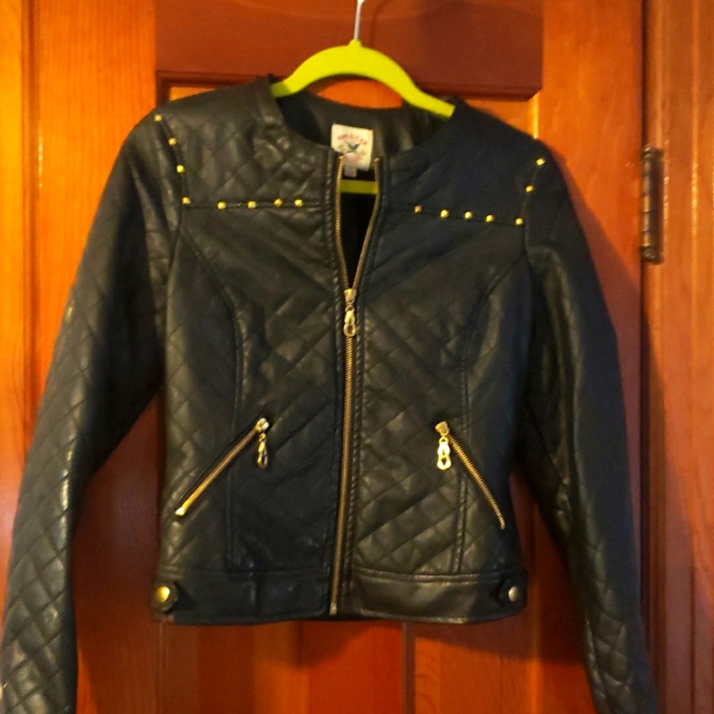 Pleather jacket